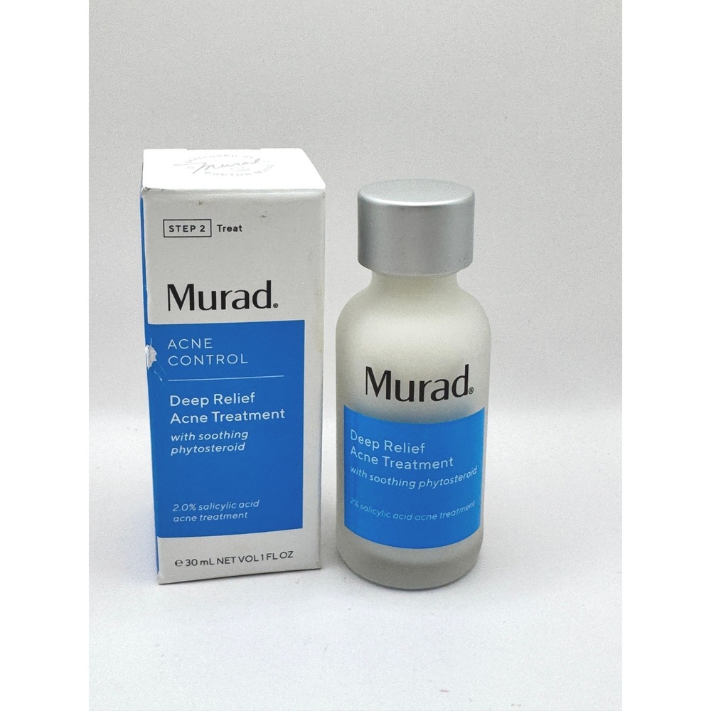 Murad Deep Relief Acne Treatment 2% Salicylic Acid 1oz NIB
